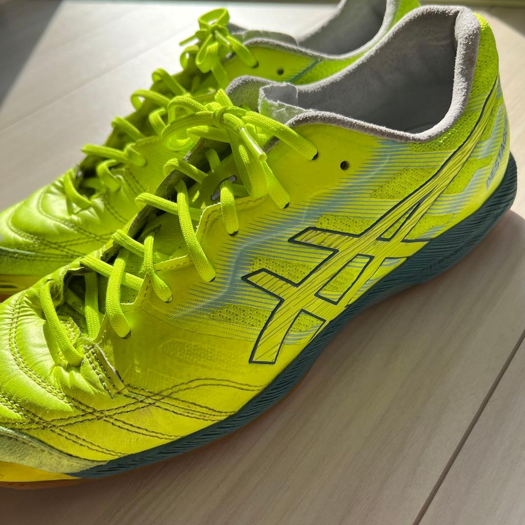 アシックス asics DESTAQUE K FF イエロー シューズ 26cm