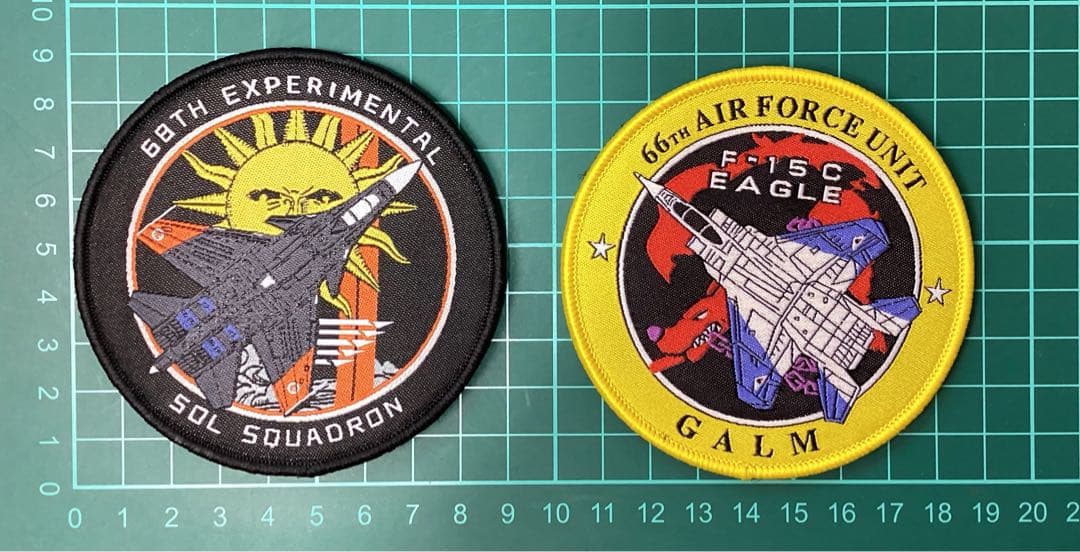 エースコンバット コレクション パッチベルクロ ワッペン 5セット