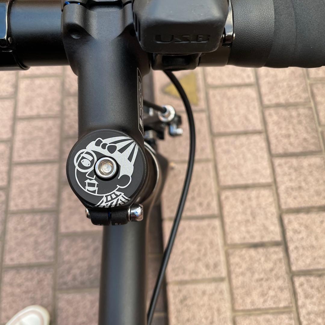 【値下】リーダー　735TR S ブラック ピストバイク アルミフレーム