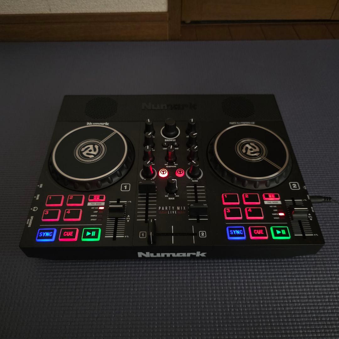 ヌマーク】Numark Party Mix Live DJコントローラー　美品
