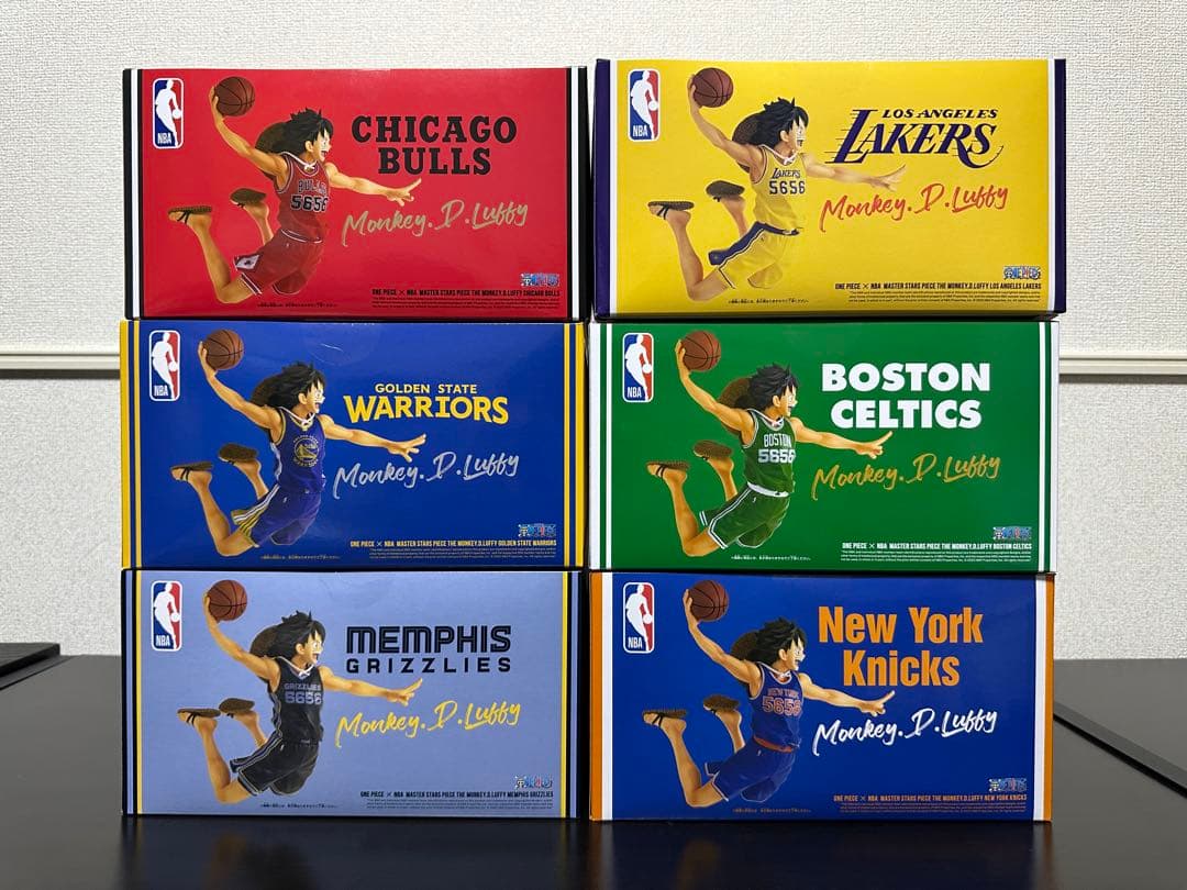 NBA ルフィ ワンピースベースショップ 6体セット