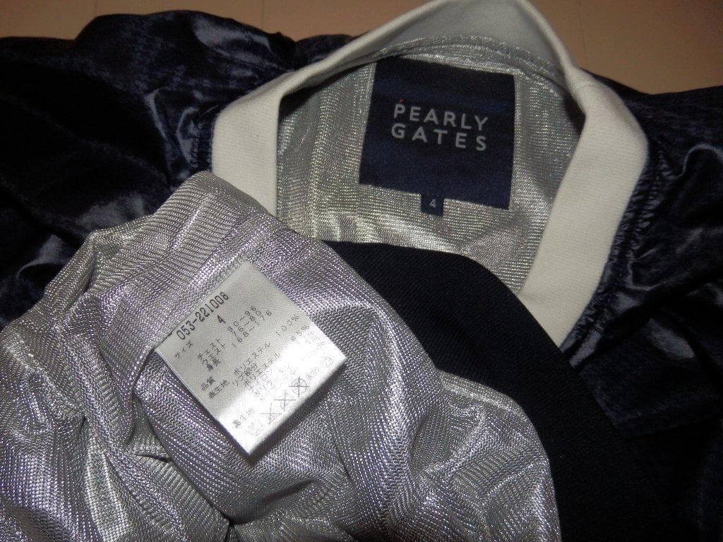 パーリーゲイツ★人気 定番暖かスニード PG柄★サイズ4 M