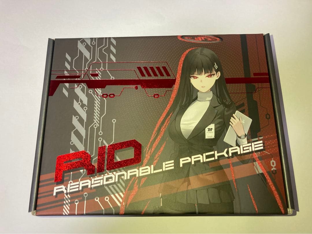 【韓国限定】ブルーアーカイブ　リオの合理的なパッケージ