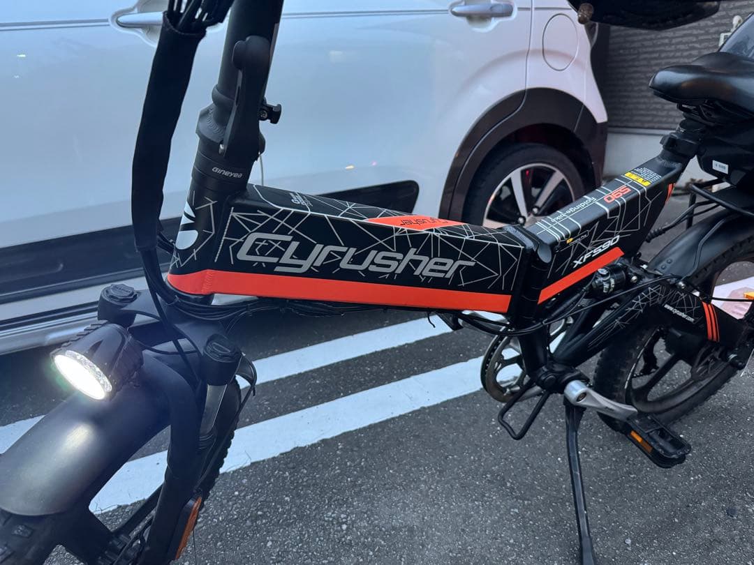 美車 Cyrusher サイラッシャー XF590 電動バイク アシスト自転車