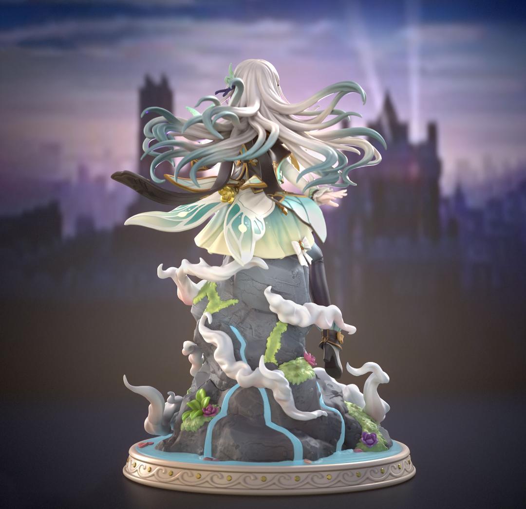 1/8 未塗装未組立 フィギュア ガレージキット【崩壊スターレイル　ホタル】