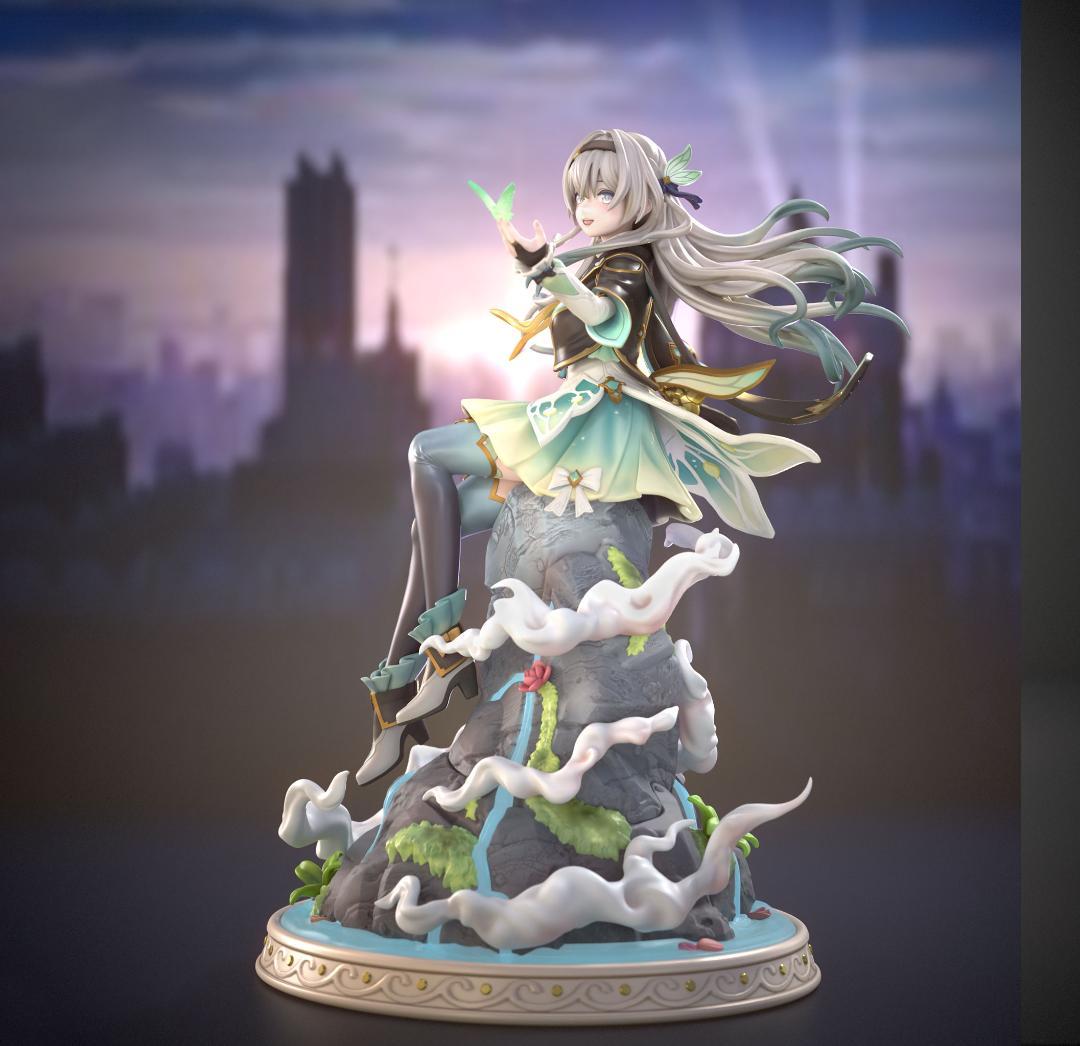 1/8 未塗装未組立 フィギュア ガレージキット【崩壊スターレイル　ホタル】