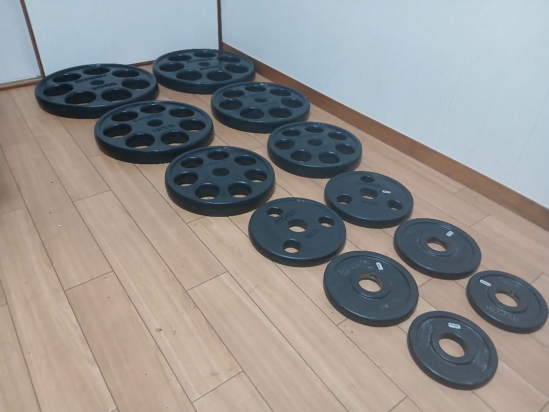 IVANKO (イヴァンコ)オリンピックプレートセット計107.5kg