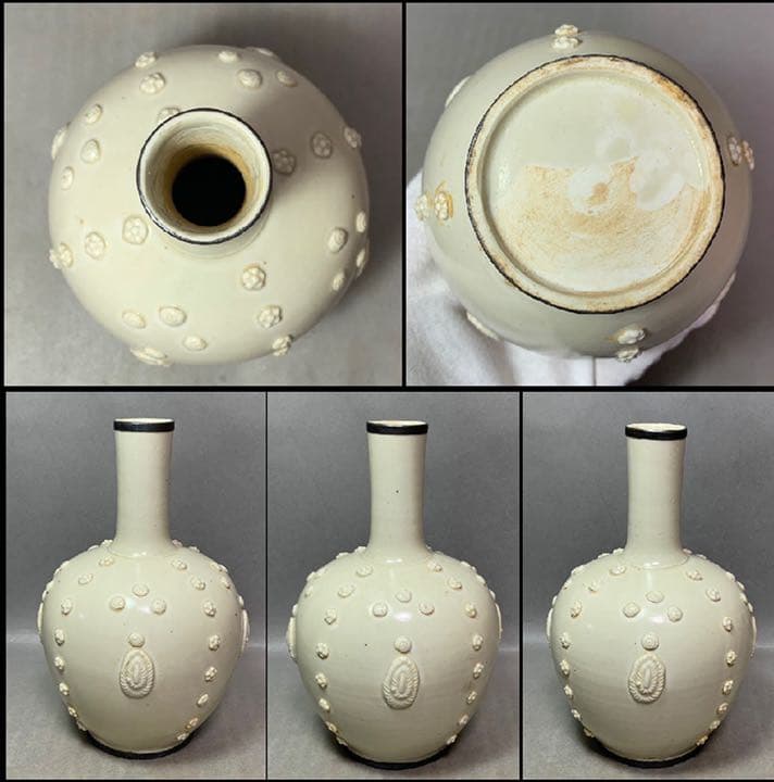 中国 瓶(塁座付)　u6220737