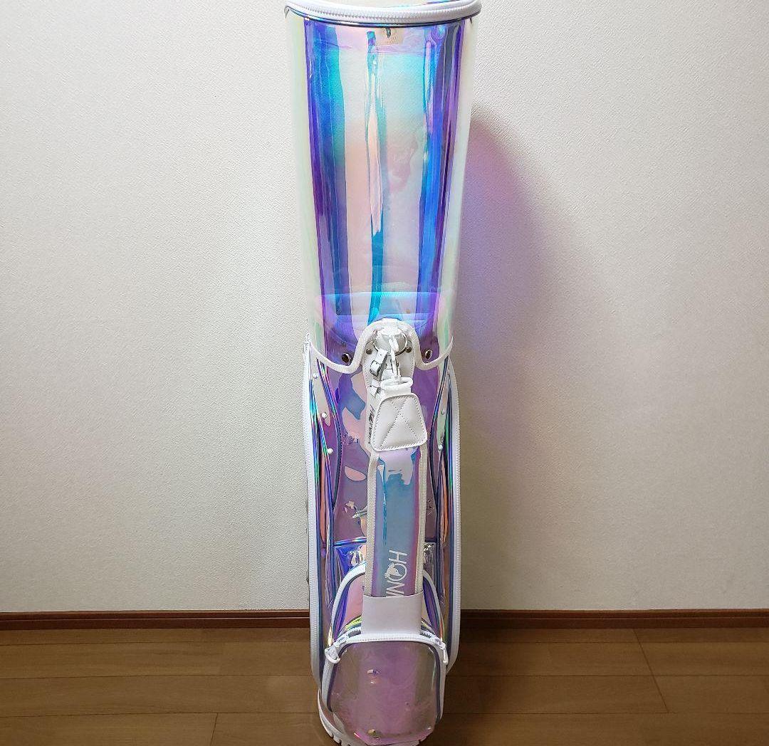 【新品】 本間 ホンマ ゴルフ スケルトン ホワイト キャディバッグ 非売品