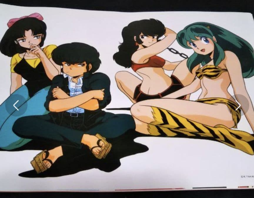 【ポスター】A3サイズ うる星やつら 8枚セット