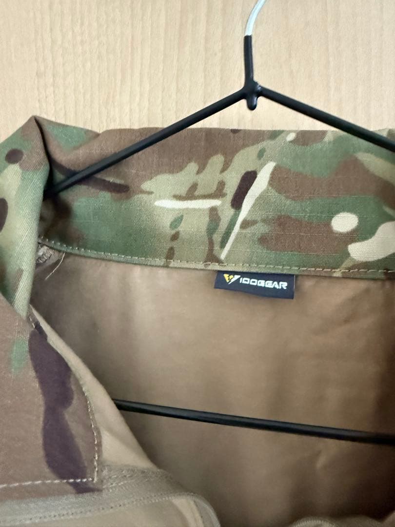 マルチカム迷彩コンバットシャツ上JPC2.0プレートキャリアセット