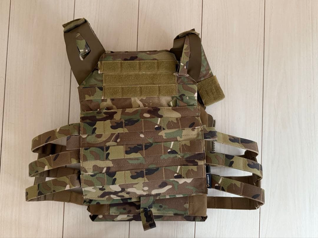 マルチカム迷彩コンバットシャツ上JPC2.0プレートキャリアセット