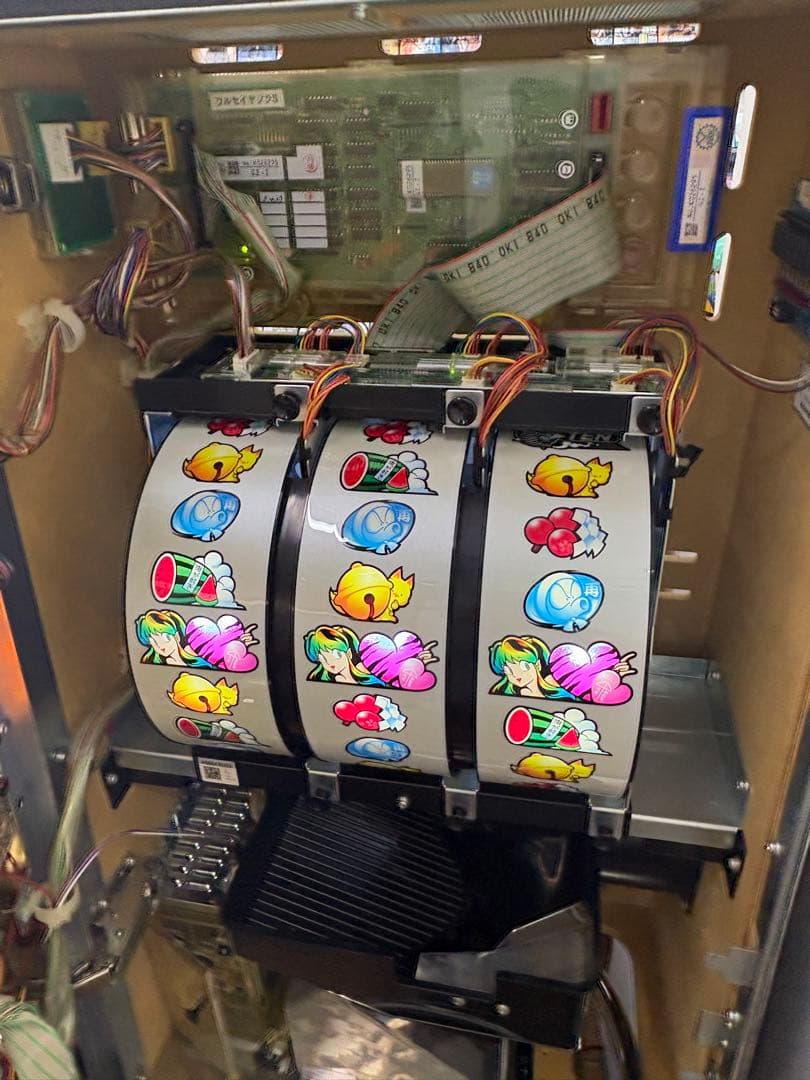 送料込み うる星やつらS パチスロ 実機 銀座 スロット リールランプLED