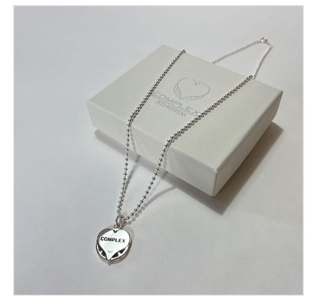 【未開封】　COMPLEX 『日本一心』ピースハート・シルバーネックレス
