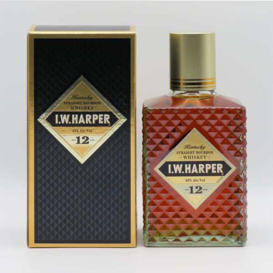 【終売品未開封】I.W.HARPER(I.W.ハーパー)12年熟成　2本セット
