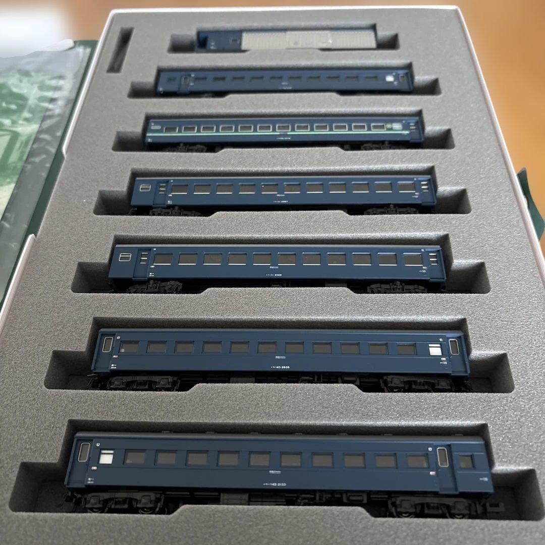 【希少】KATO 10-1235 43系急行八甲田7両基本セット⑥付属品未開封