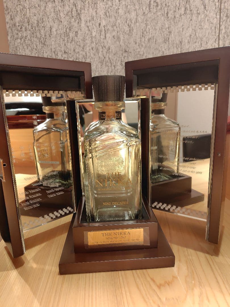 NIKKA THE NIKKA 9 Decades 空き箱