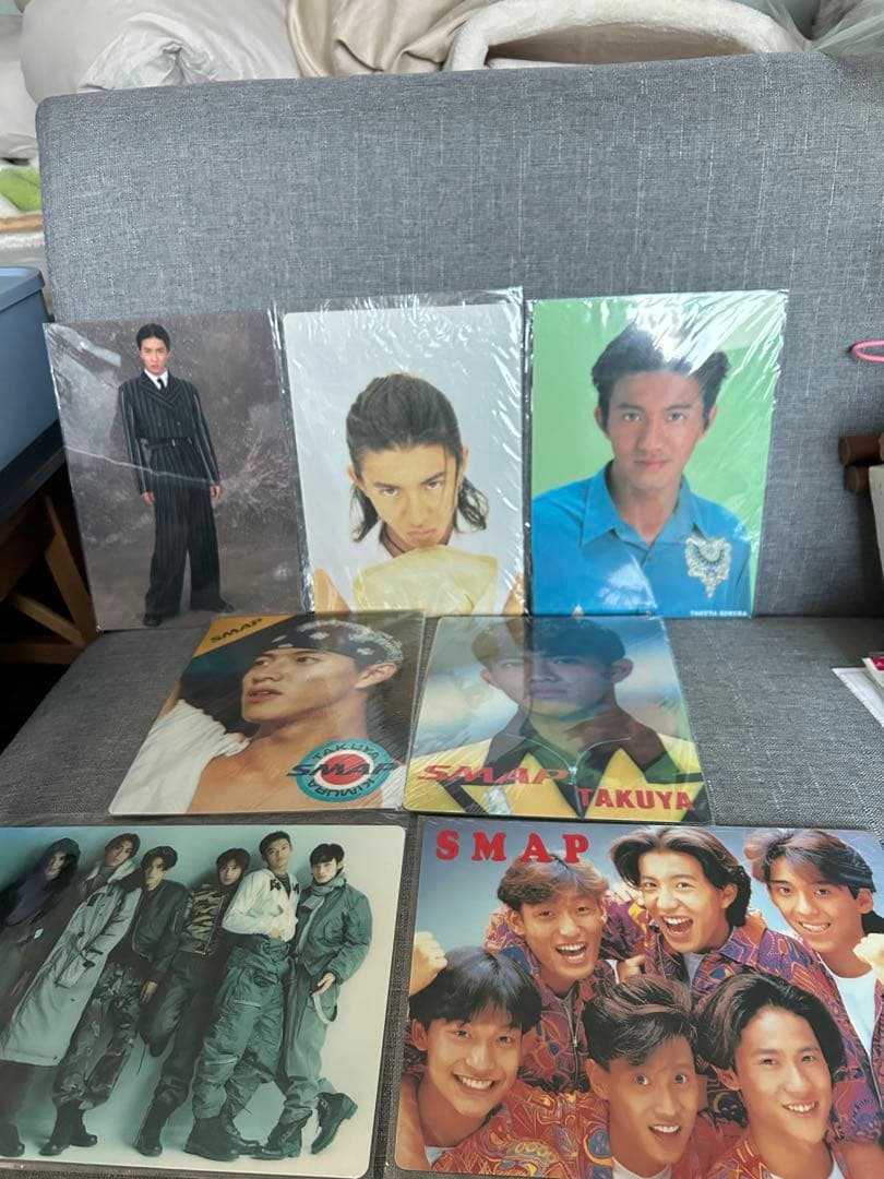 SMAP 木村拓哉下敷き 8枚セット