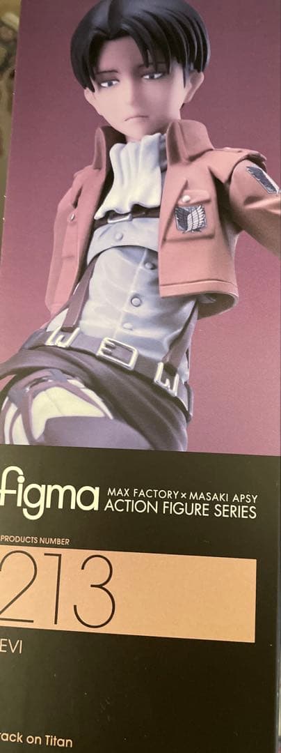 figma 進撃の巨人 リヴァイ 213 新品未開封