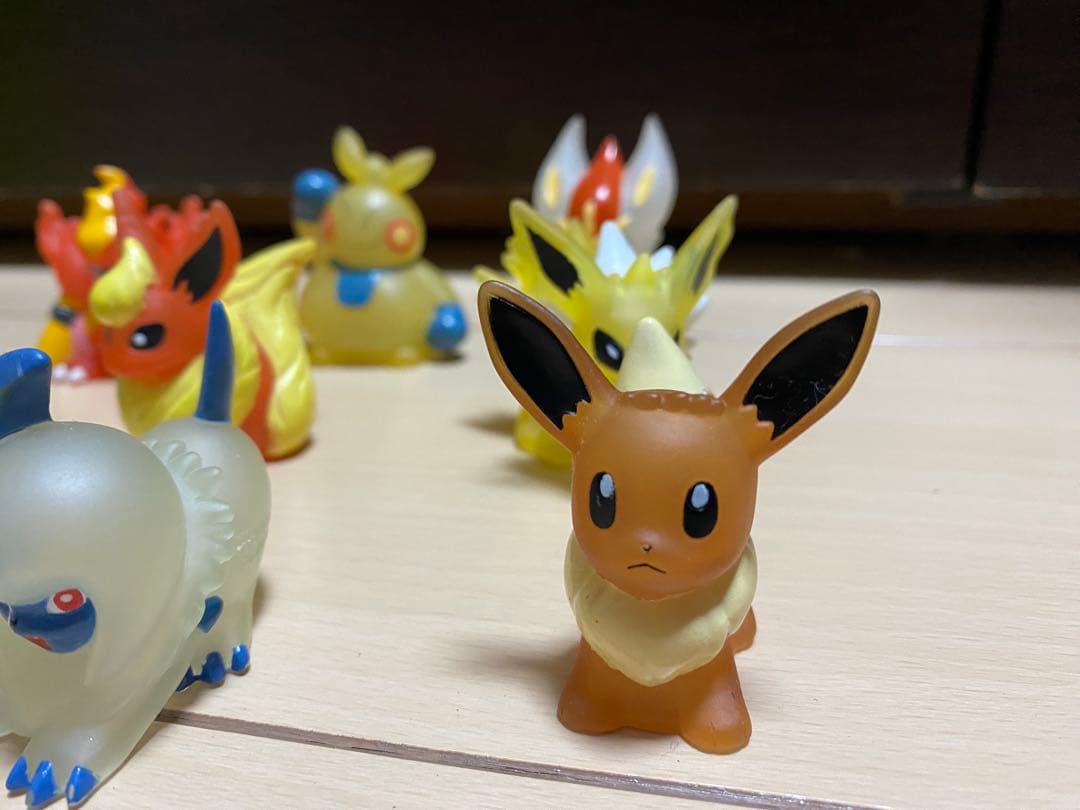 ポケモンキッズ　指人形　クリアver アブソル　ゼラオラ　ポケモン　ブーバーン