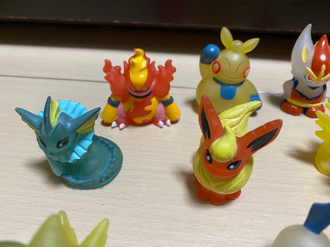 ポケモンキッズ　指人形　クリアver アブソル　ゼラオラ　ポケモン　ブーバーン