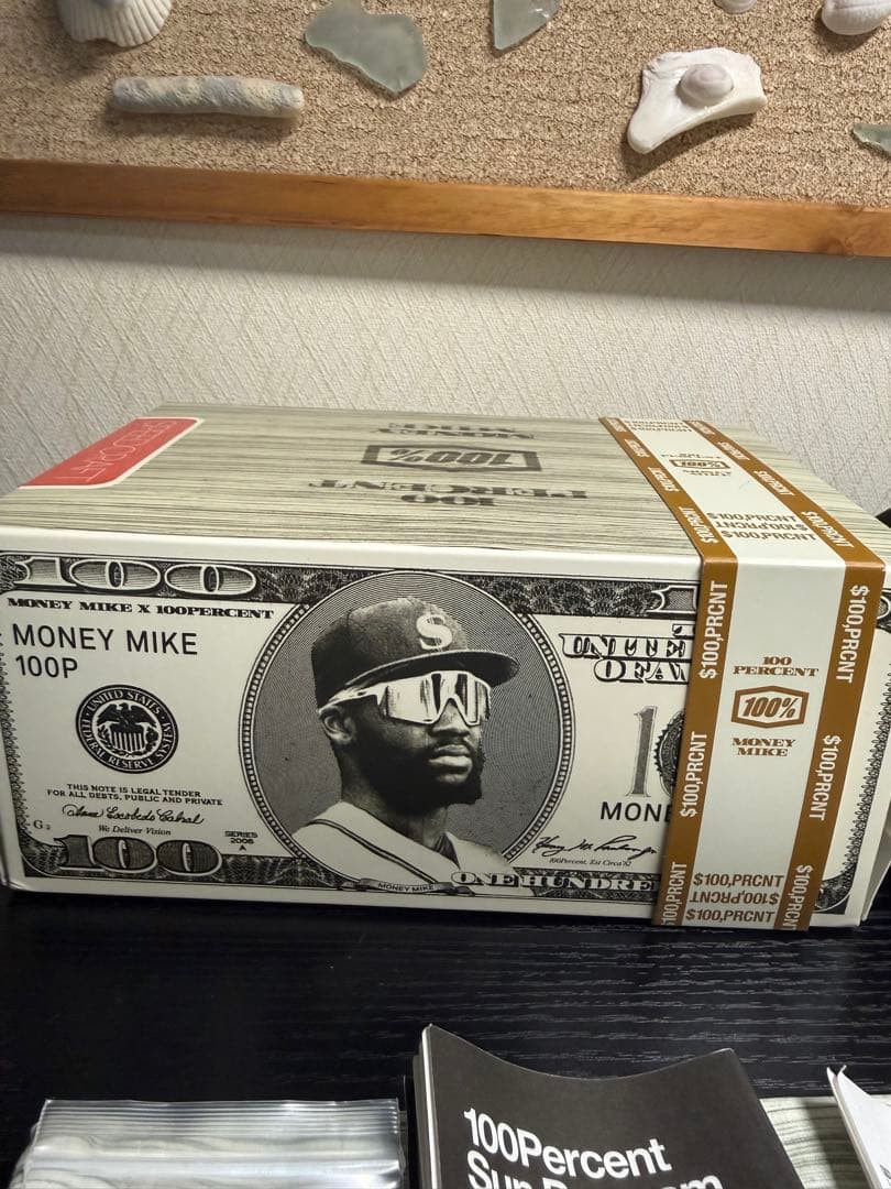 100％ サングラス　マイケルハリス2世　ゴールド　 speedcraft 美品