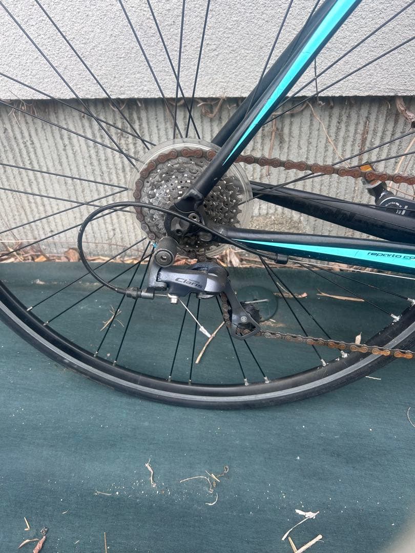 BIANCHI ロードバイク アルミフレーム STI装備 現状品