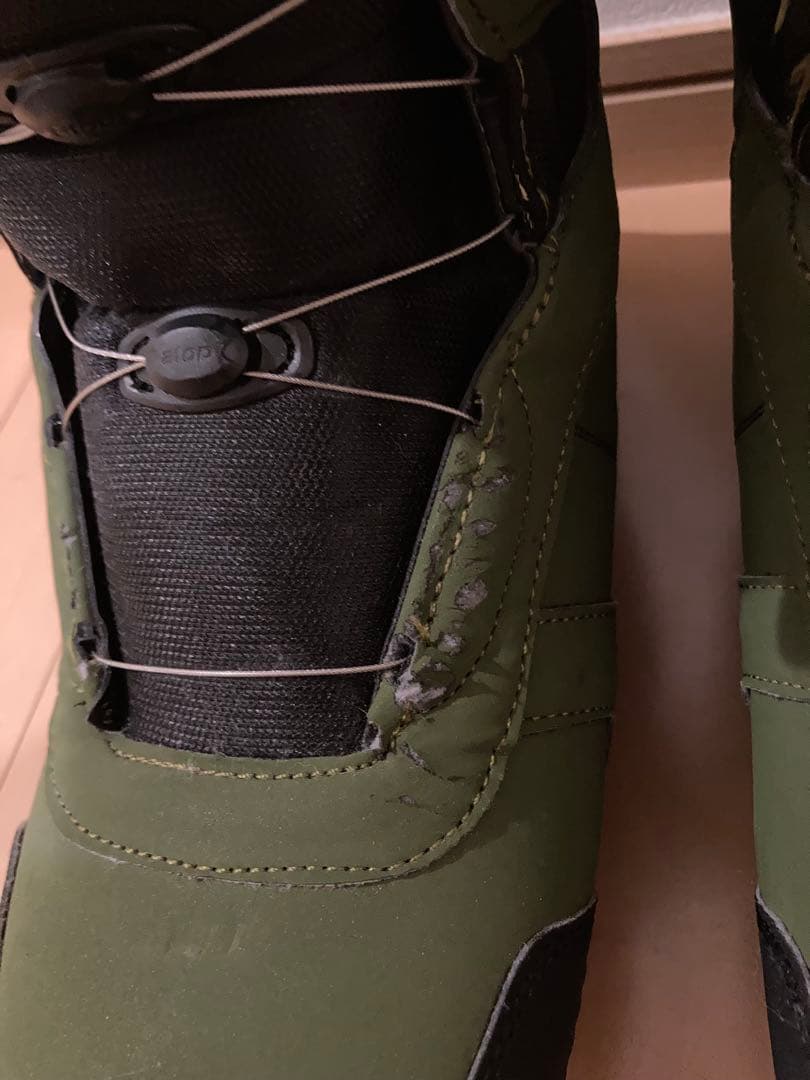 美品28.5cm ARBN エアボーン スノーボードブーツ オリーブ×ブラック