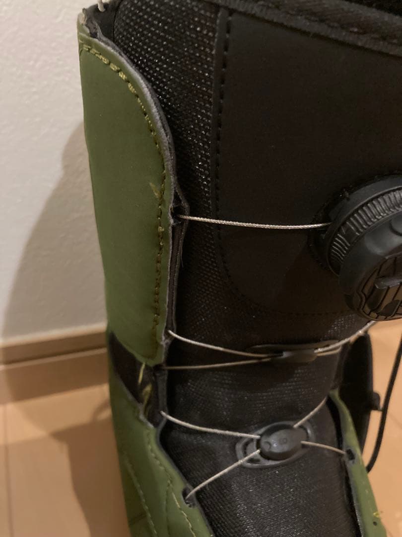 美品28.5cm ARBN エアボーン スノーボードブーツ オリーブ×ブラック