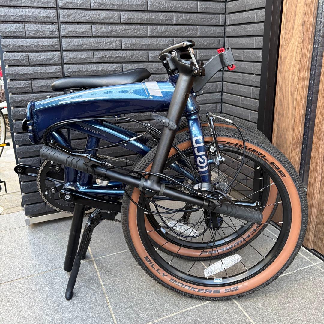 【美品】Tern Verge N8（2024年11月購入、室内保管、微カスタム）