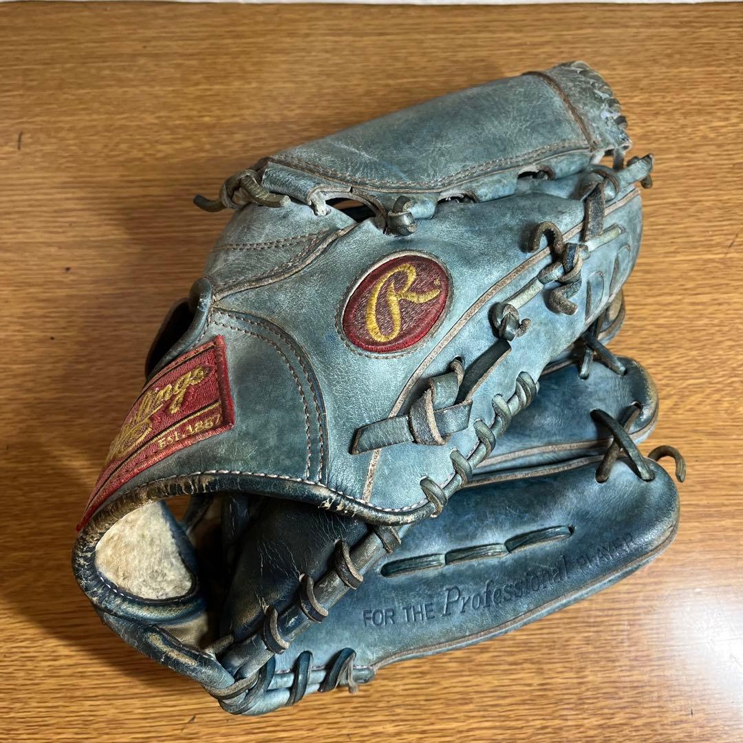 ローリングス 一般硬式 グローブ グラブ オーダー 投手用 良品 キップレザー