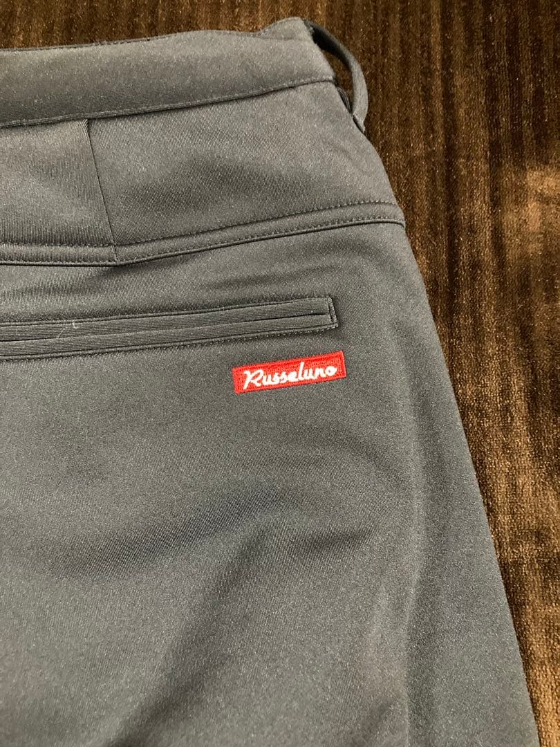 ☆極美品☆ ラッセルノ 裏起毛 防寒ストレッチパンツ サイズ5 ブラック
