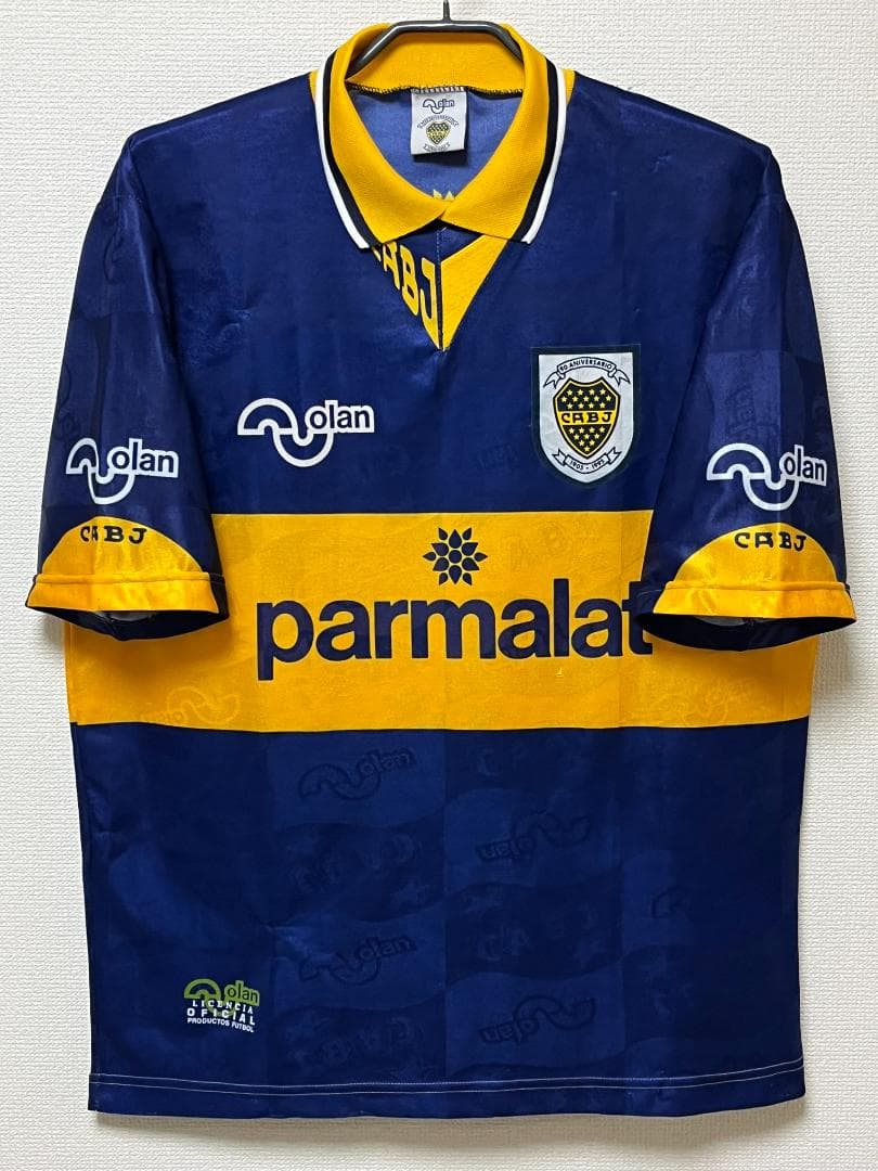 【正規品】 1995/96 ボカジュニアーズ ホーム サイズM オーラン