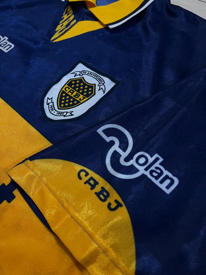 【正規品】 1995/96 ボカジュニアーズ ホーム サイズM オーラン