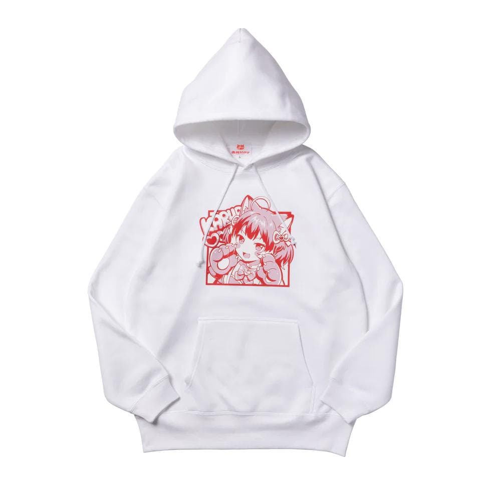 赤見かるび　新衣装フーディー / WHITE XL グッズセット