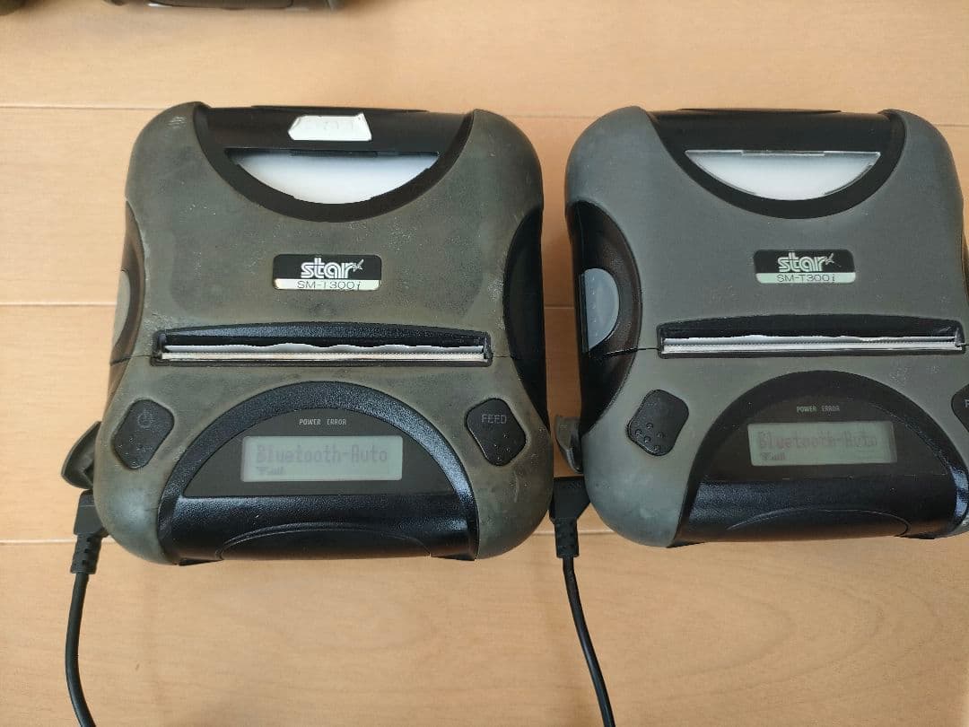 ★スター精密 テストプリント済み　SM-T300i モバイルレシートプリンター