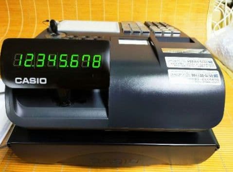 カシオレジスター　TK-2800　店名無料　コンパクト上位機種　 741852