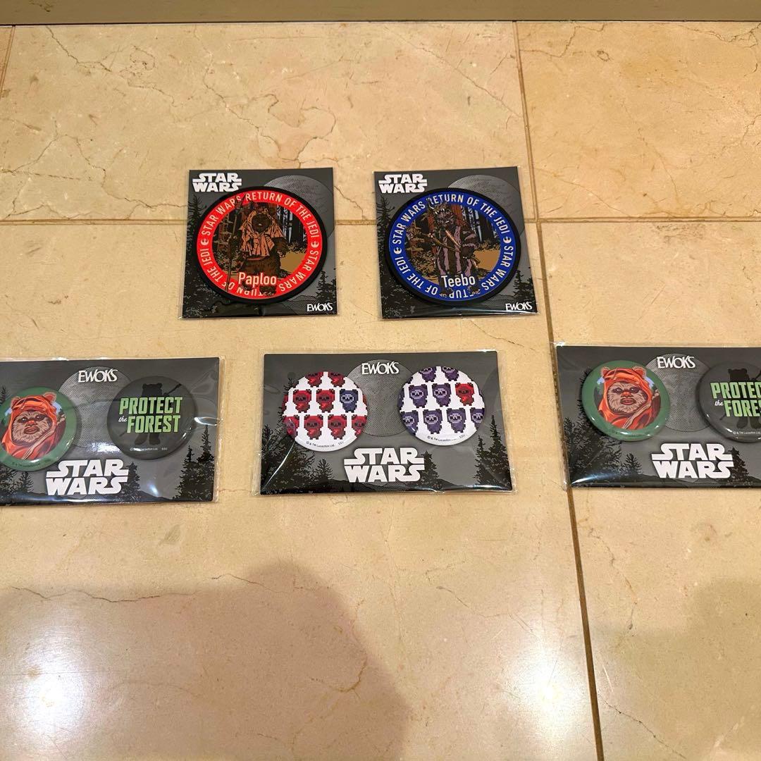 美品　STARWARS Happyくじ　Ewok ラスト賞　BIG ウィケット