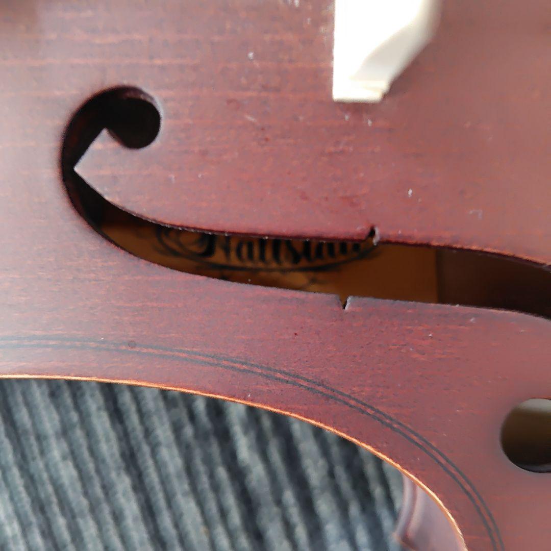 ハルシュタット4/4バイオリン本体 ケース付き初心者用