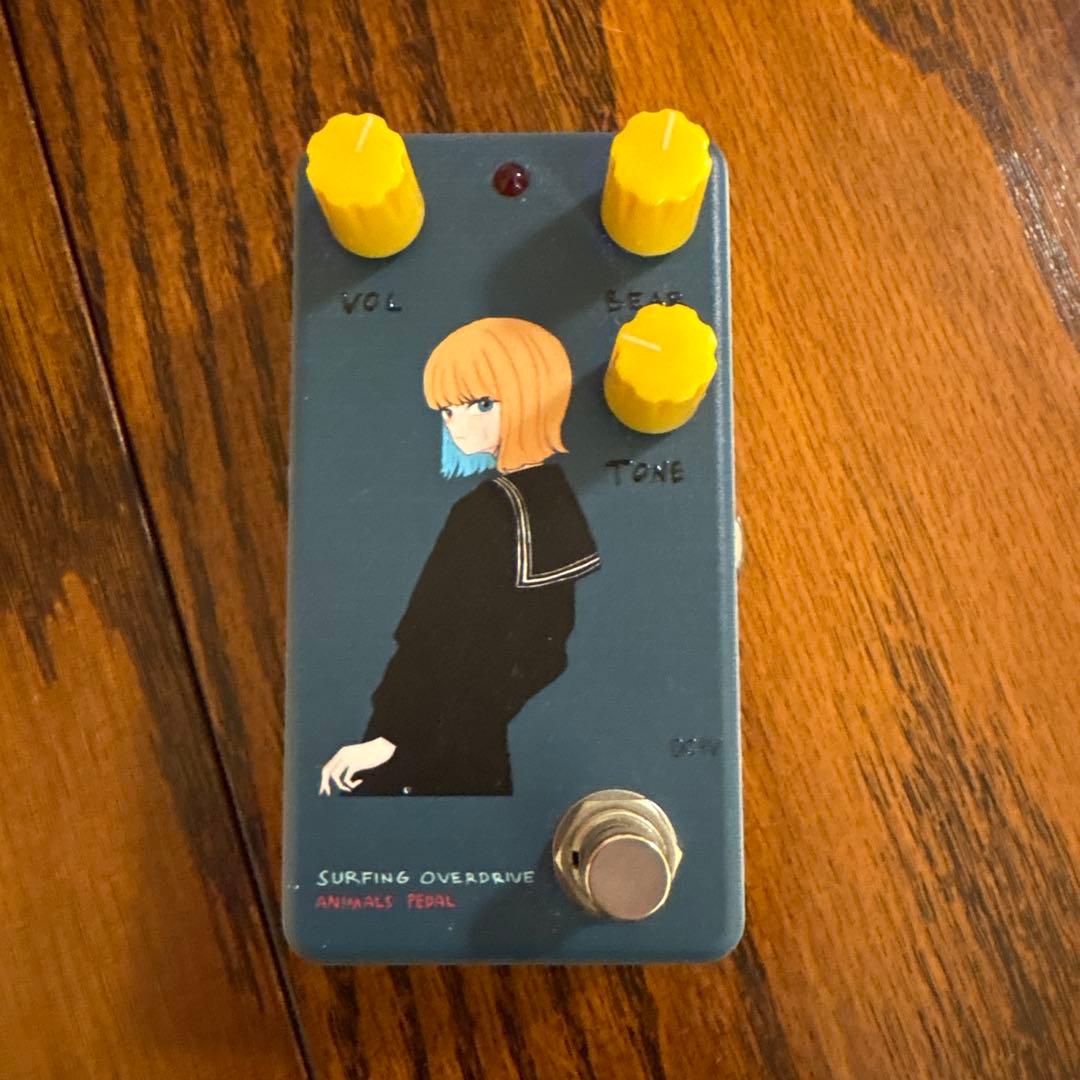 ギター Animals pedal surfing bear overdrive