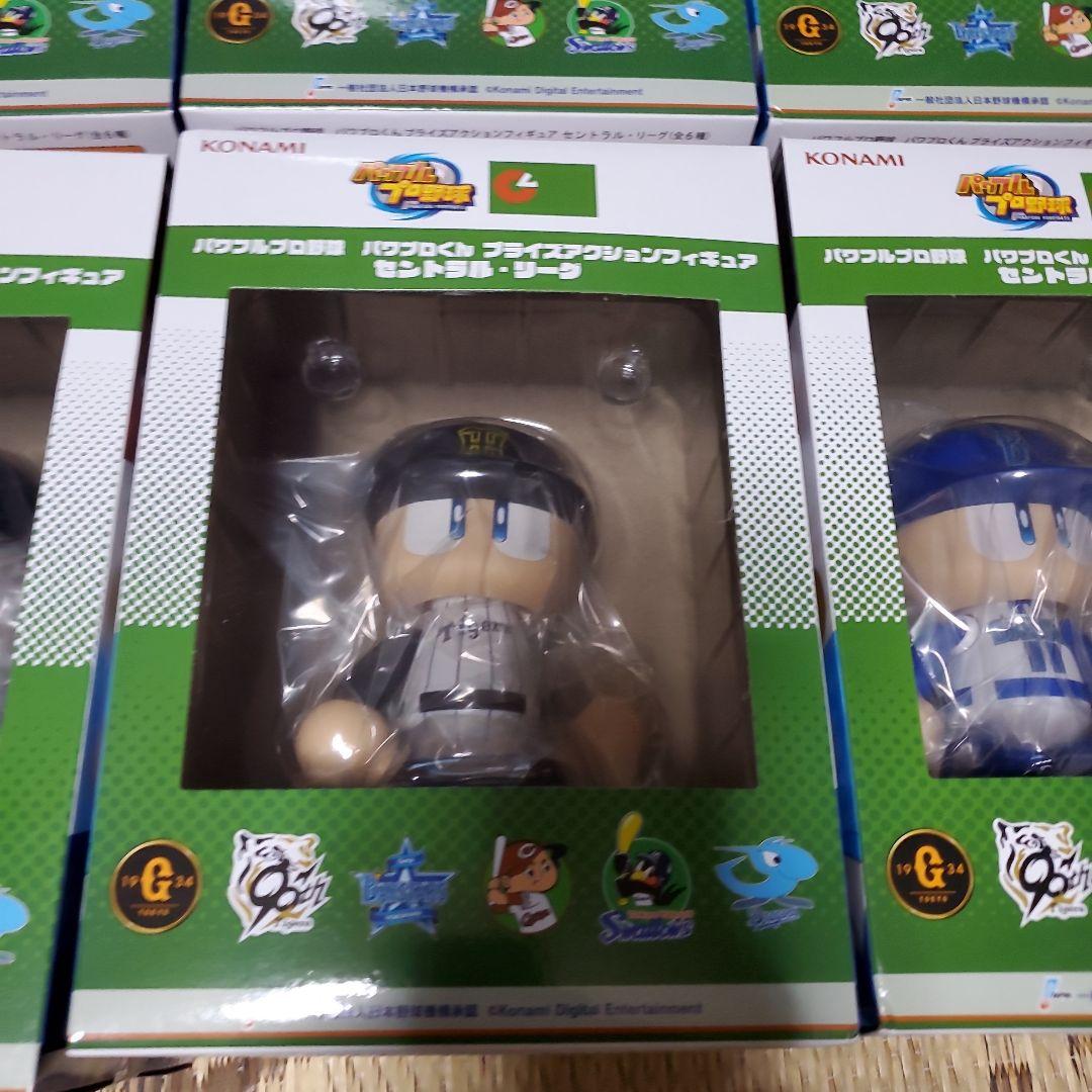 KONAMI パワプロくん フィギュア セリーグ6種セット