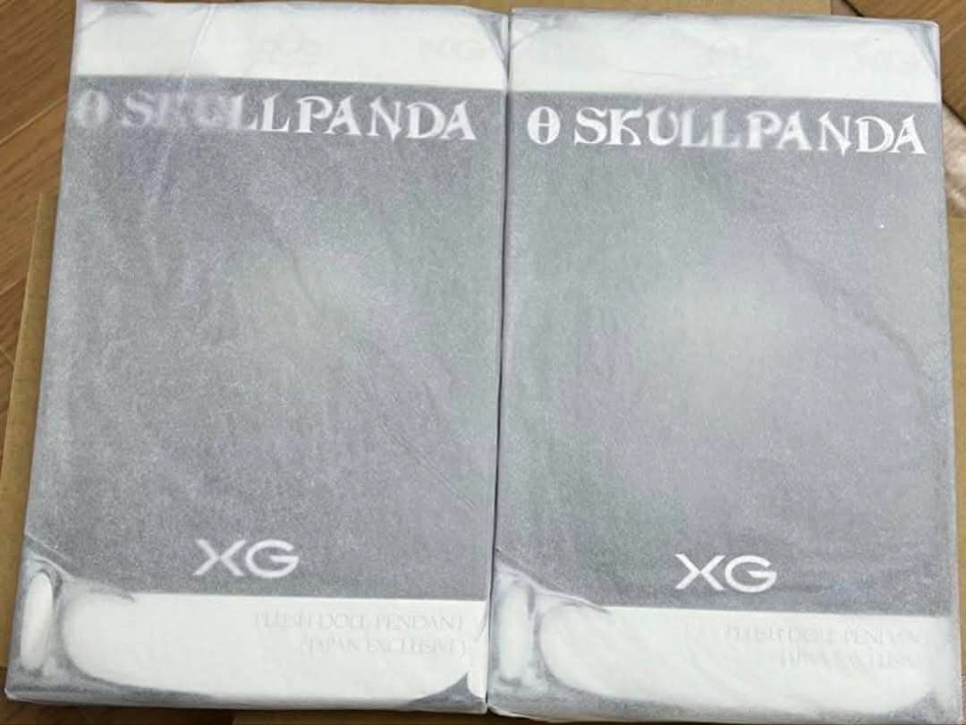 SKULLPANDA × XG ぬいぐるみペンダント（日本限定）x2個