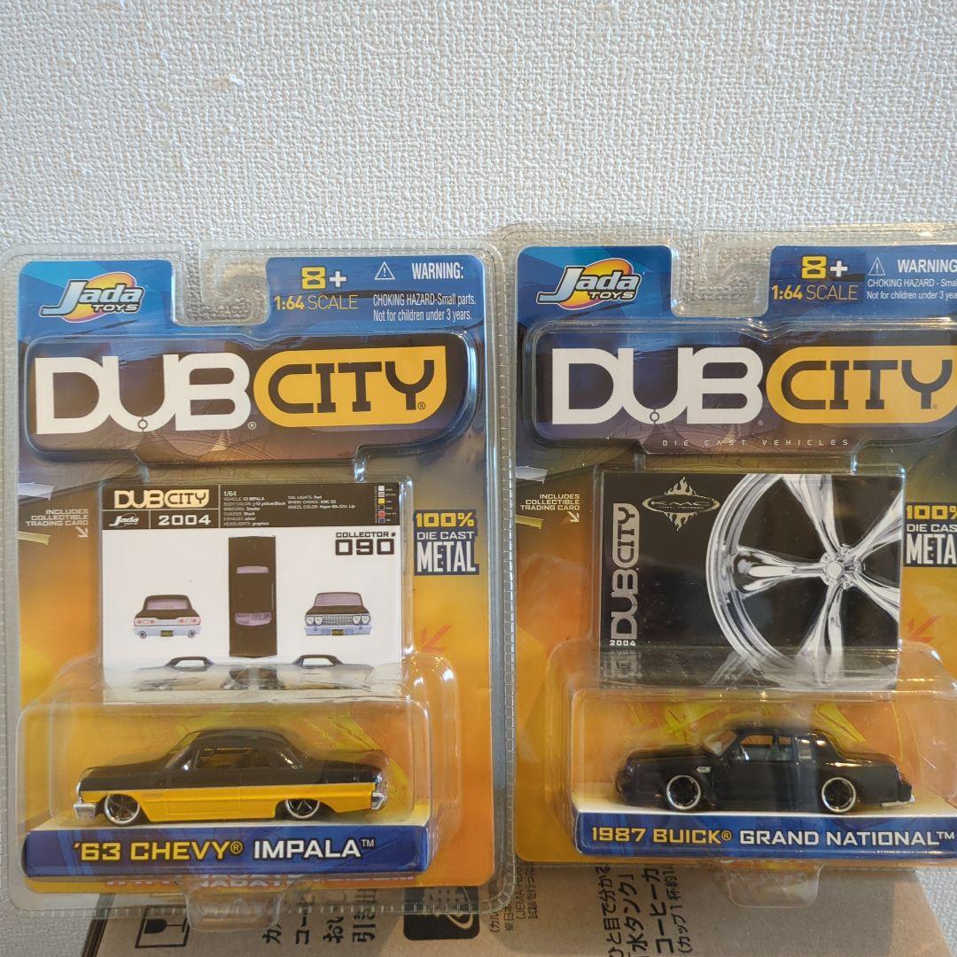 ミニカー DUB CITY '63 Chevy Impala & 1987 Buick