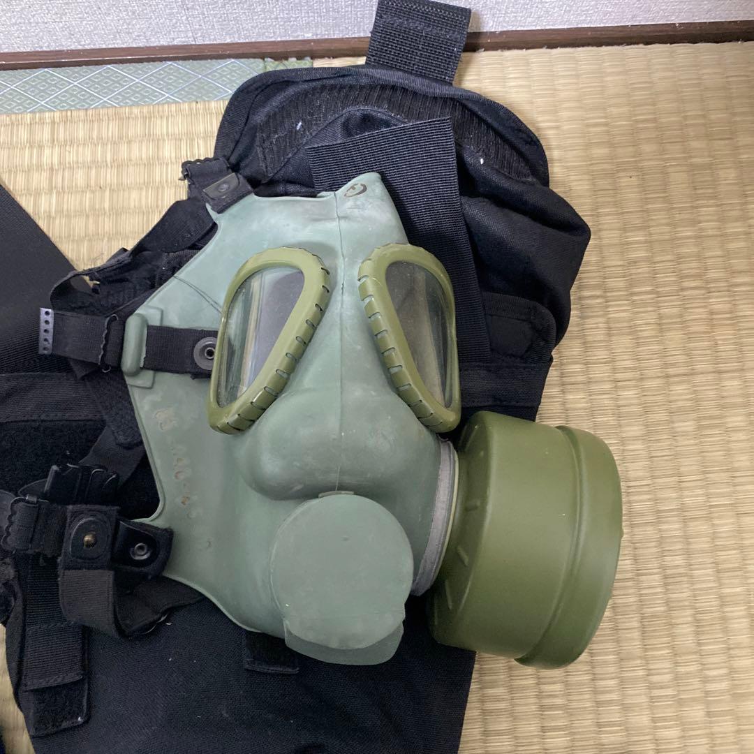 【実物】セルビア軍 対NBC兵器（特殊武器）防護 防毒マスク ガスマスク
