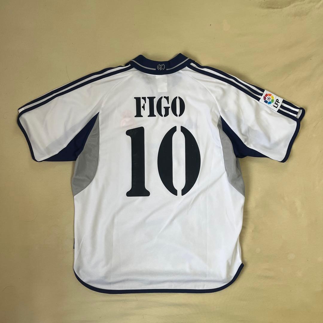 2000-01 レアル・マドリード ホームユニフォーム フィーゴ #10