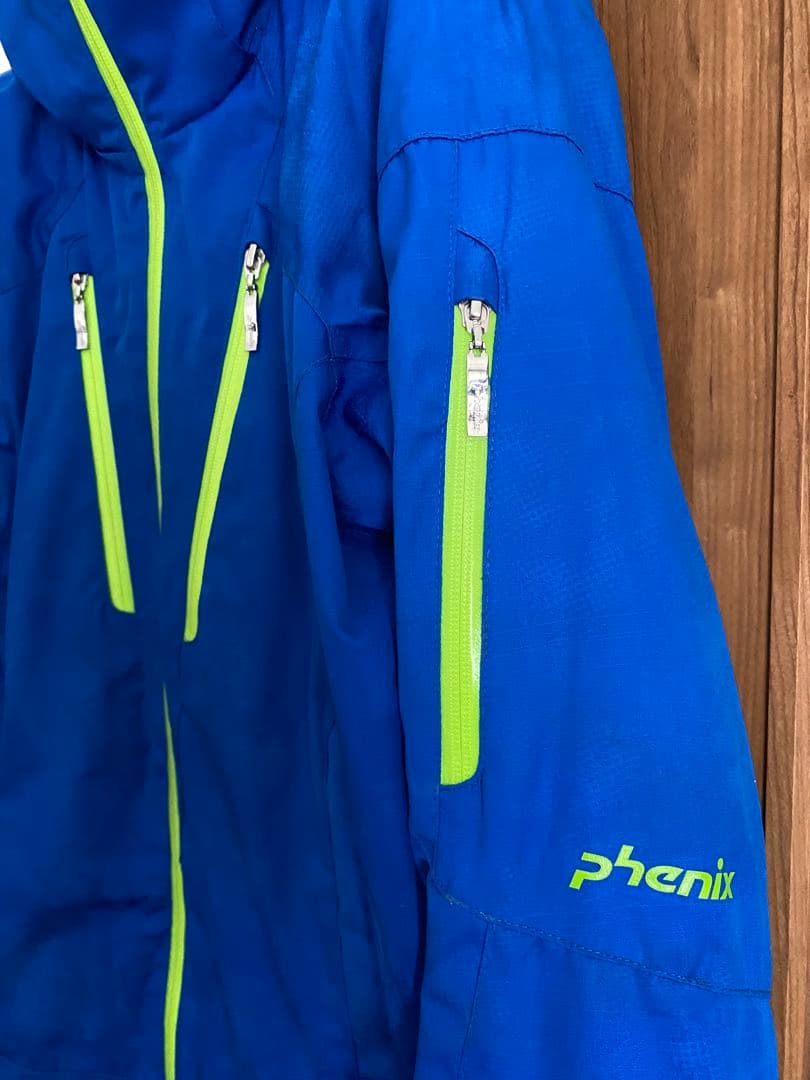 phenix スキーウェア 青 グレー