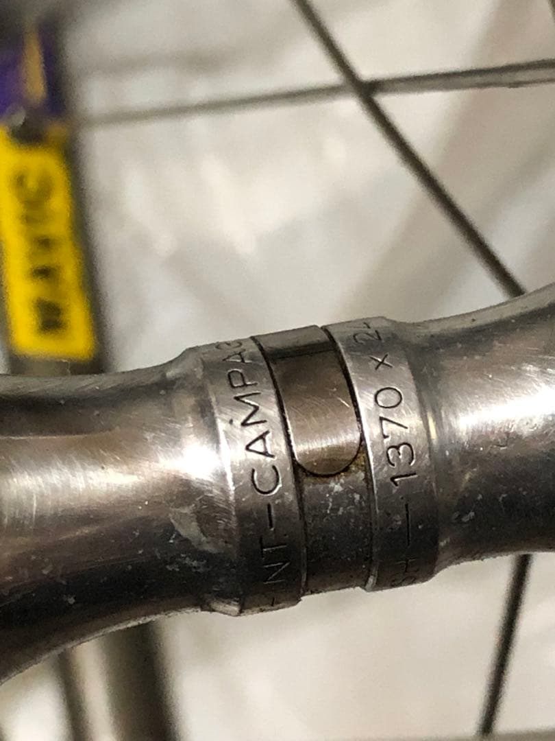 ビンテージMavic GP4M カンパニョーロCレコードハブ36H完組チューブラ