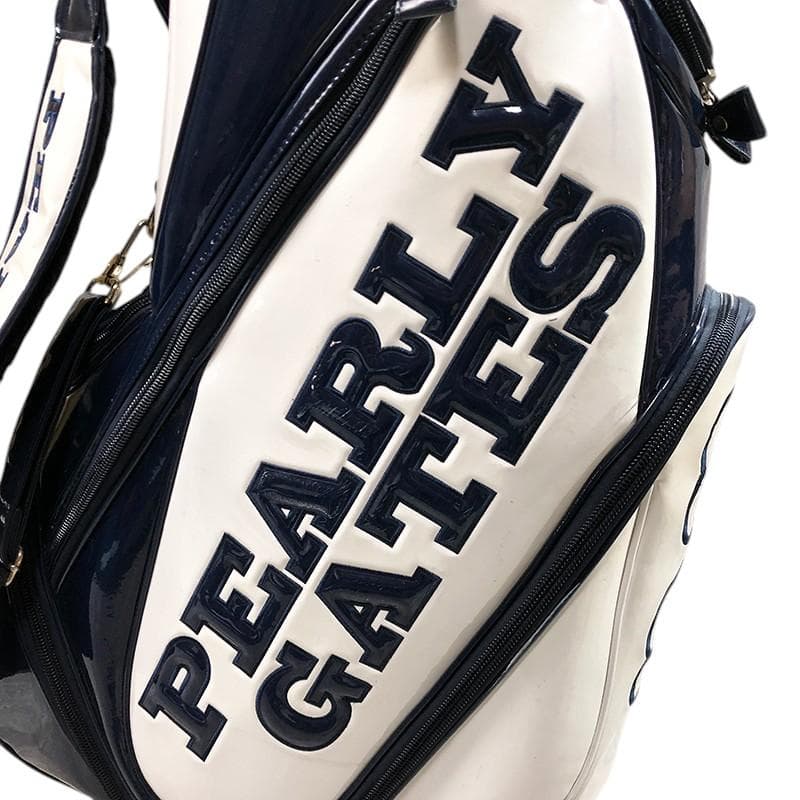 PEARLY GATES パーリーゲイツ キャディバッグ ホワイト ゴルフ