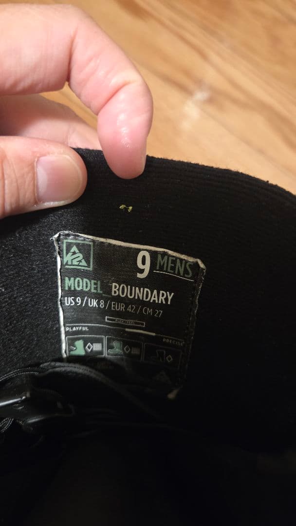 K2 Boundary スノーボードブーツ　27㎝