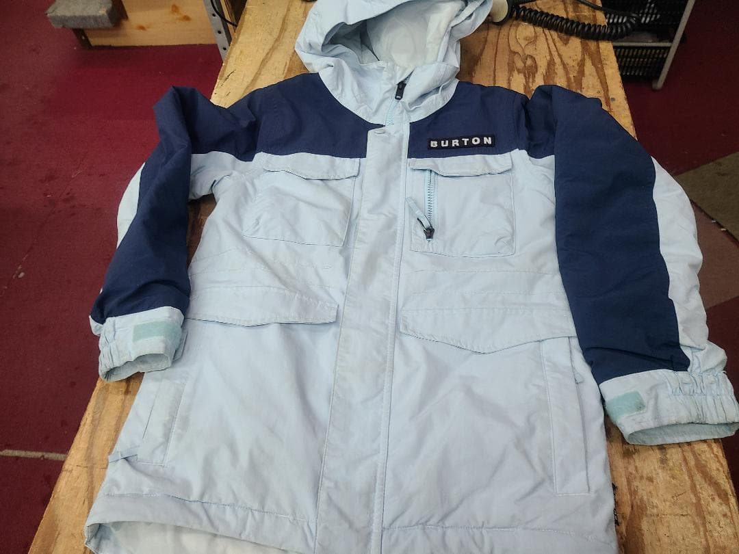 スノーボード JR S BURTON STARK BIB + COVERT JACKET